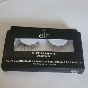 ELF Luxe Lash Kit with Tweezer - Black